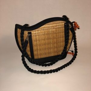 Original TATAMI Woven PURSE Baskets Of Cambodia